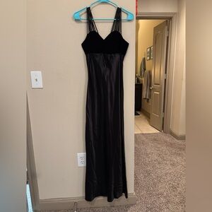 Vintage black evening gown